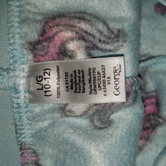 Girl's Pyjama Bottoms - Unicorn - Picture 3 of 4